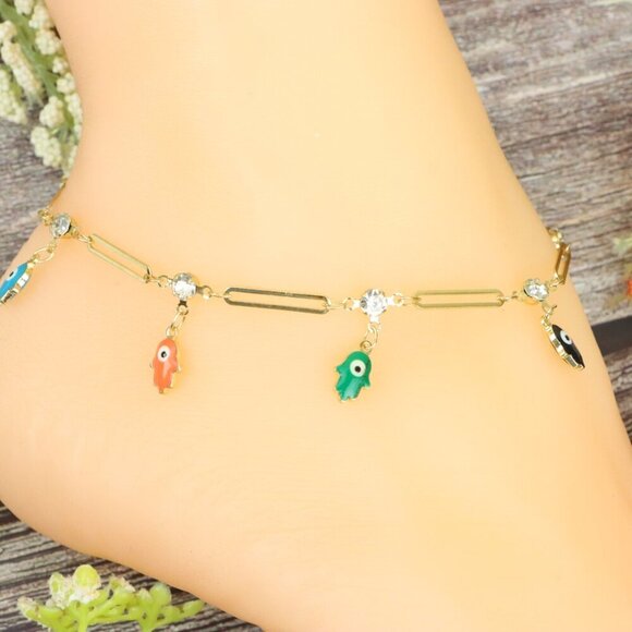 "Elegant Handmade Anklet – Delicate Jewelry for Women, MAR091424 - Picture 10 of 10